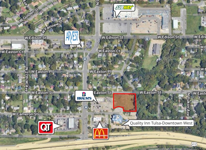 2315 Cameron Street, Tulsa, OK à vendre - Aérien – Image 1 sur 2