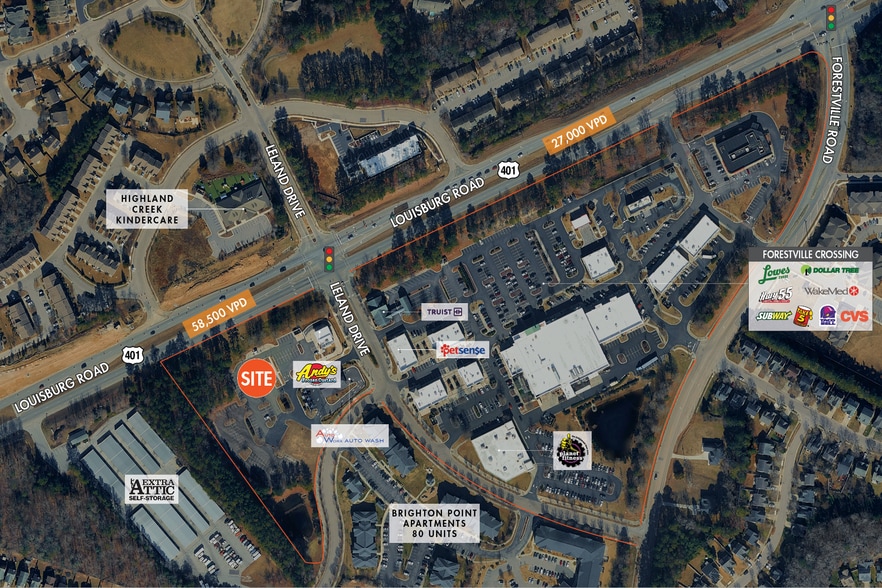 3006 Leland Dr, Raleigh, NC à louer - Aérien – Image 2 sur 3
