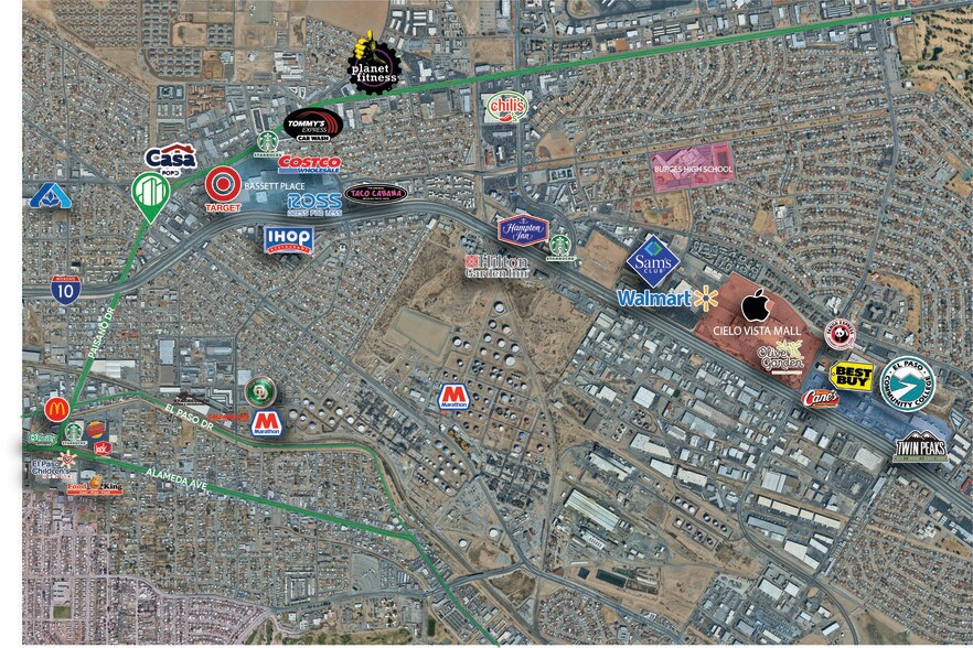 5740 E Paisano Dr, El Paso, TX à louer - Photo de l’immeuble – Image 2 sur 7