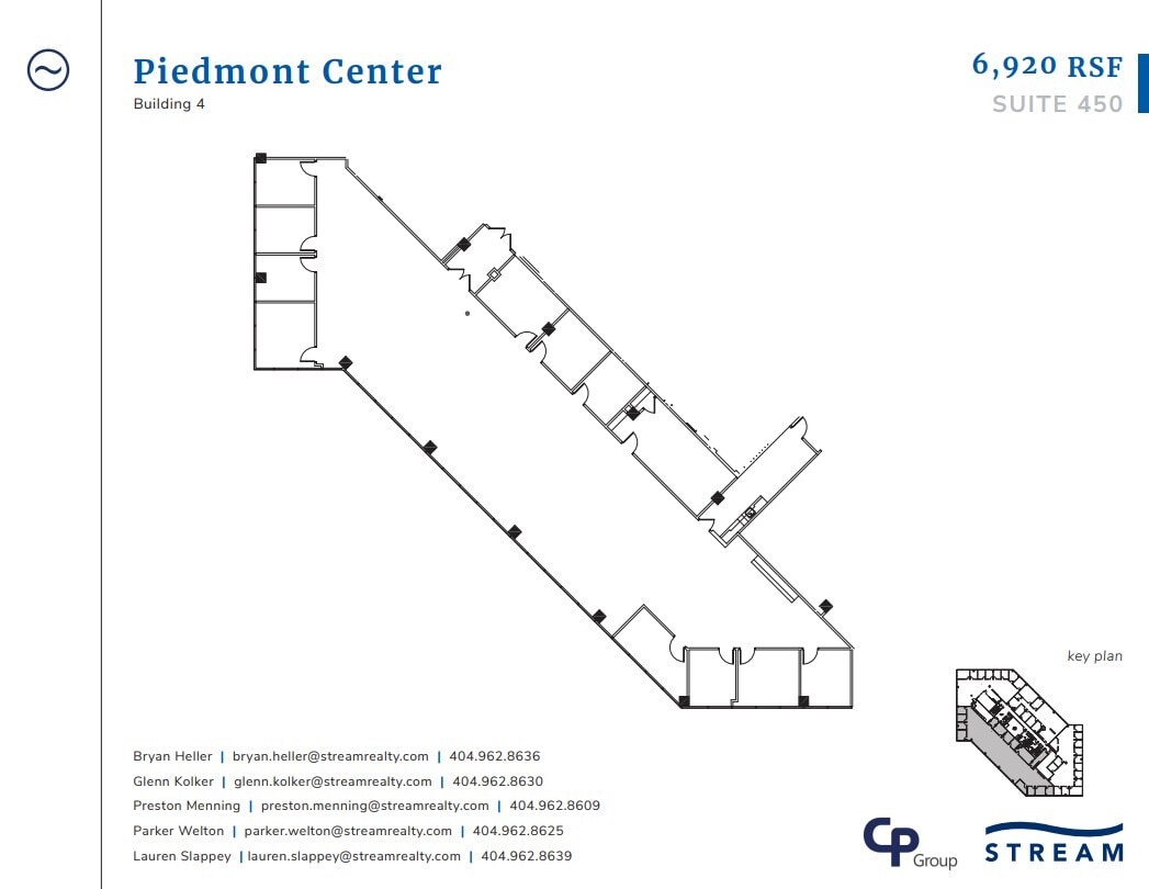 3495 Piedmont Rd NE, Atlanta, GA à louer Plan d’étage– Image 1 sur 1