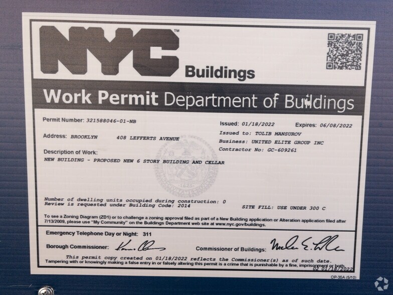 408 Lefferts Ave, Brooklyn, NY à vendre - Photo de l’immeuble – Image 3 sur 8