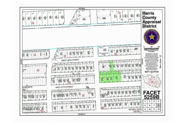 2702-2708 N Shepherd Dr, Houston, TX à vendre - Plan cadastral – Image 2 sur 5