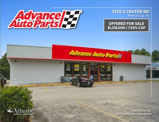 Plus de détails pour 3130 S Crater Rd, Petersburg, VA - Local commercial à vendre