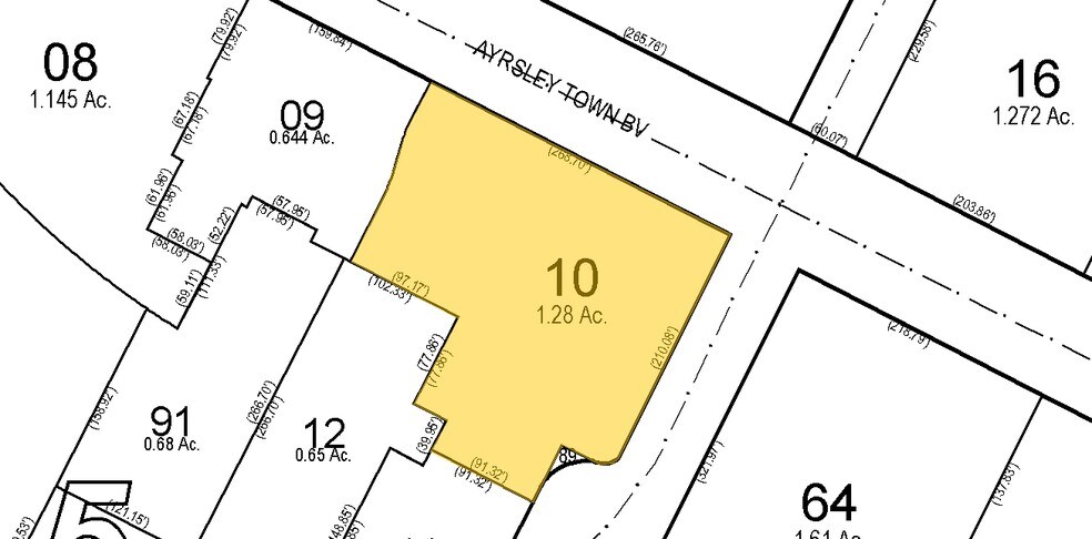 2015 Ayrsley Town Blvd, Charlotte, NC à louer - Plan cadastral – Image 2 sur 39