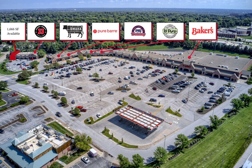 587-597 N 155th Plz, Omaha, NE à louer - Aérien – Image 2 sur 7