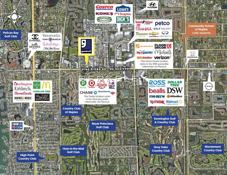 1687 Pine Ridge Rd, Naples, FL à vendre - Photo de l’immeuble – Image 2 sur 5