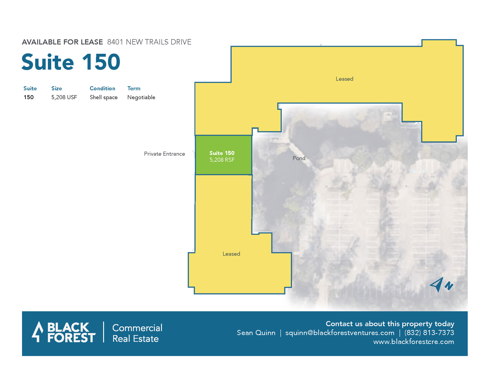 8401 New Trails Dr, The Woodlands, TX à louer Plan d’étage– Image 1 sur 1