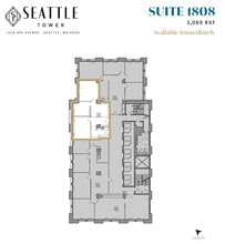 1218 3rd Ave, Seattle, WA à louer Plan d’étage– Image 1 sur 1