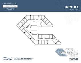 15710 John F Kennedy Blvd, Houston, TX à louer Plan d’étage– Image 1 sur 1