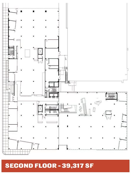 1740 Main St, Kansas City, MO à louer Plan d’étage– Image 1 sur 1
