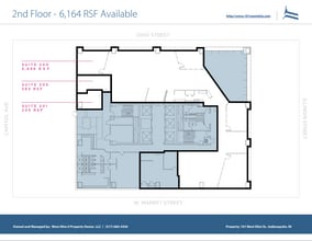 101 W Ohio St, Indianapolis, IN à louer Plan d’étage– Image 1 sur 1