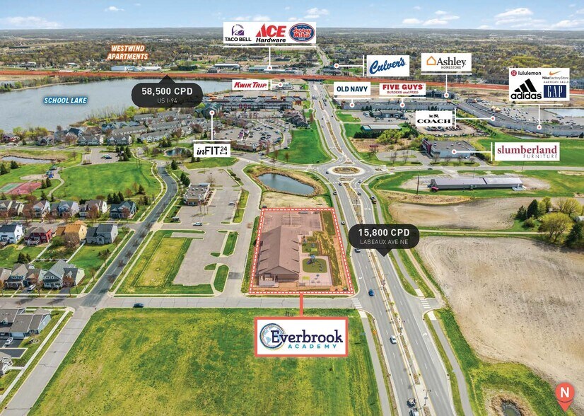 6869 Laketowne Pl NE, Albertville, MN à vendre - Photo de l’immeuble – Image 2 sur 5
