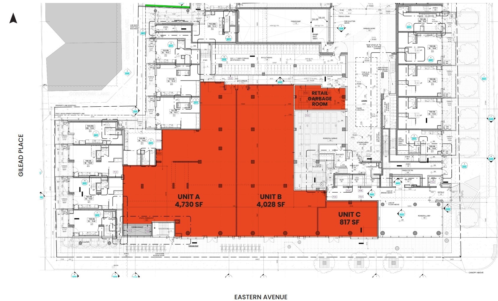 28-30 Eastern Av, Toronto, ON à louer Plan d’étage– Image 1 sur 1
