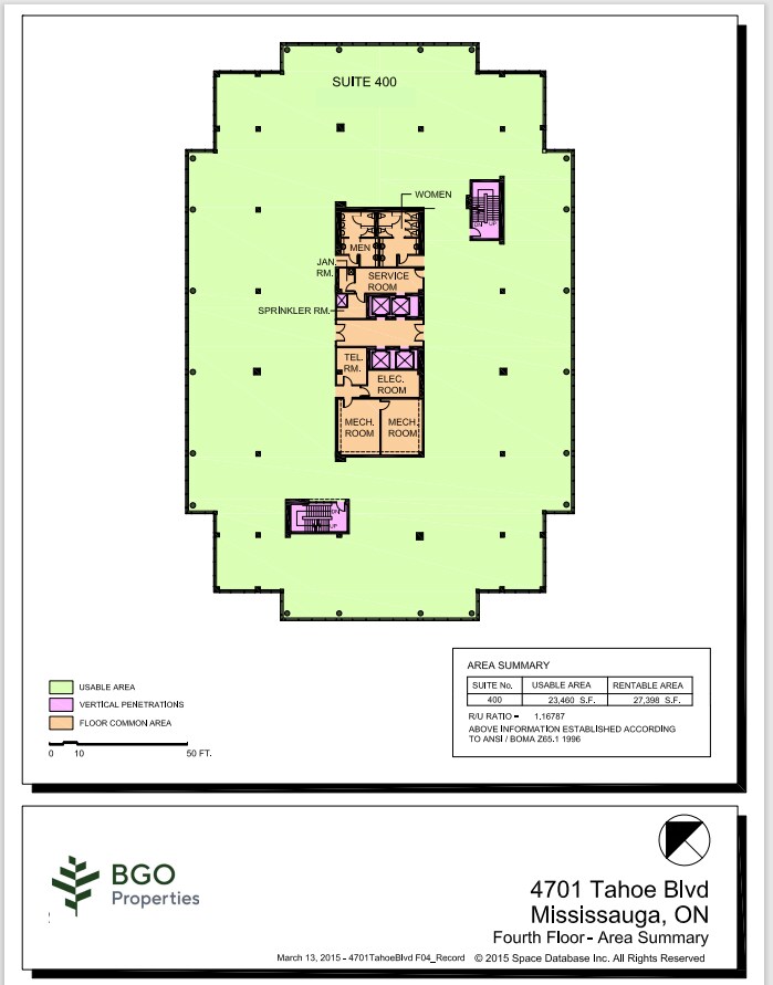 4701 Tahoe Blvd, Mississauga, ON à louer Plan d’étage– Image 1 sur 1