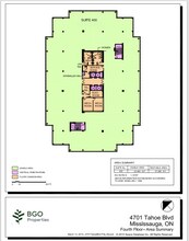 4701 Tahoe Blvd, Mississauga, ON à louer Plan d’étage– Image 1 sur 1