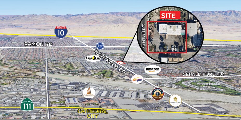 34820 Date Palm Dr, Cathedral City, CA à vendre - Aérien – Image 2 sur 11