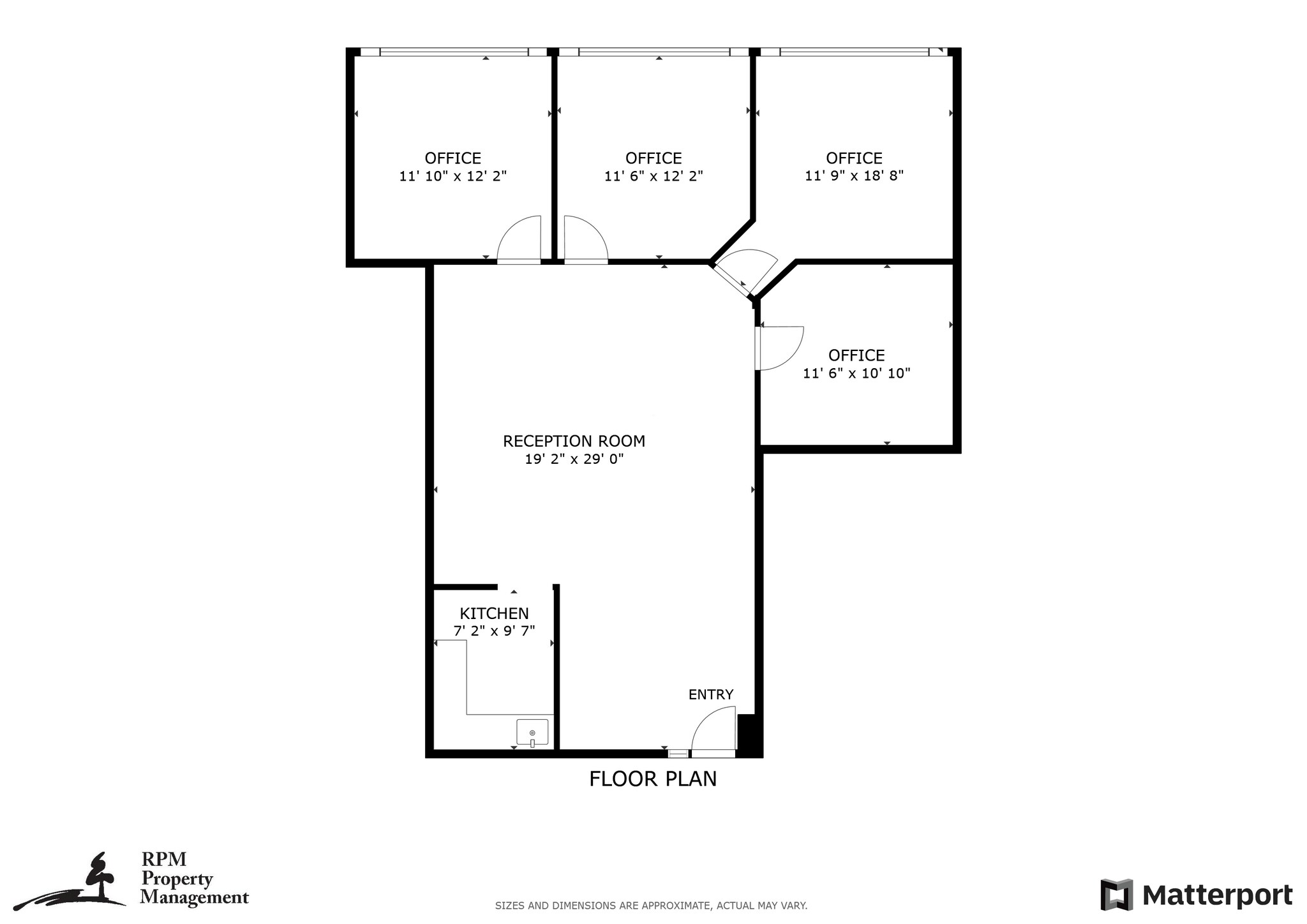 6901 S Pierce St, Littleton, CO à louer Plan d’étage– Image 1 sur 4