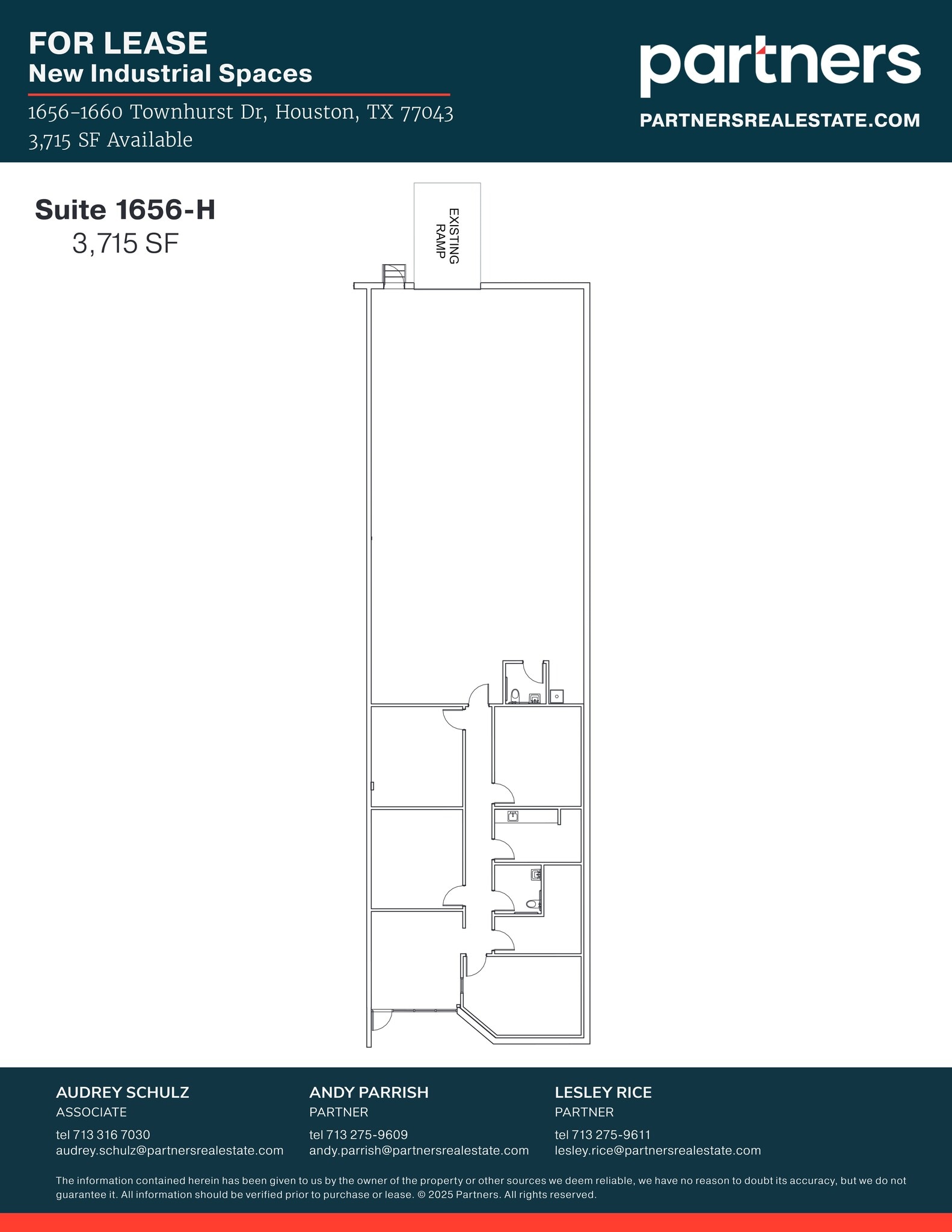 1656-1660 Townhurst Dr, Houston, TX à louer Plan de site– Image 1 sur 1