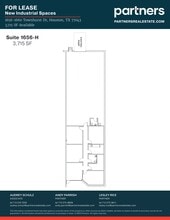 1656-1660 Townhurst Dr, Houston, TX à louer Plan de site– Image 1 sur 1