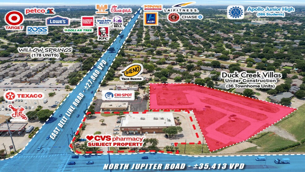 2129 E Belt Line Rd, Richardson, TX à vendre - Photo de l’immeuble – Image 2 sur 2