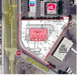 Plus de détails pour 4060 S Chestnut Ave, Fresno, CA - Local commercial à louer