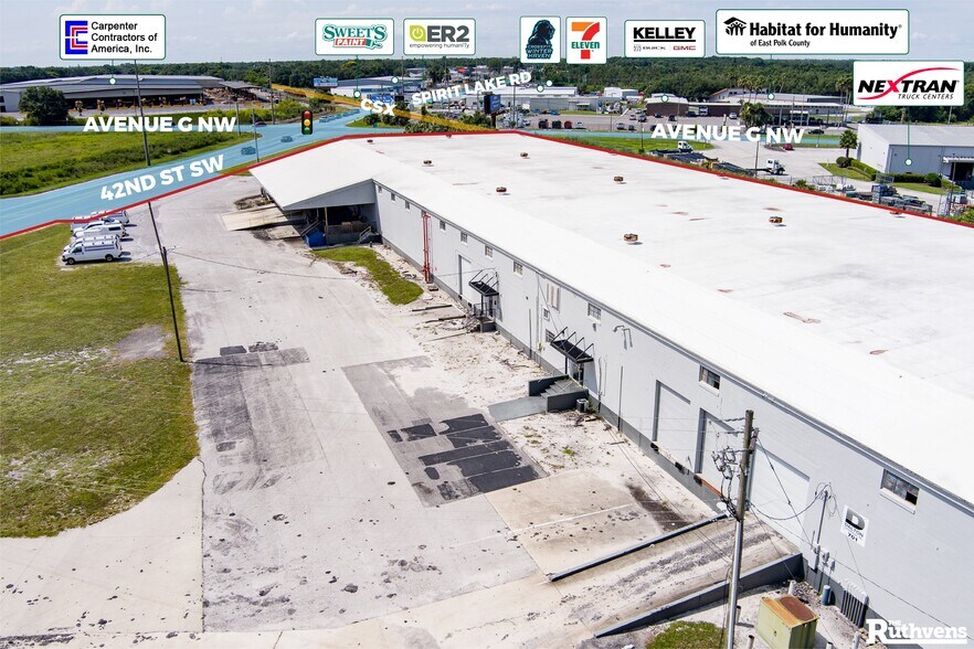 701 NW 42nd St, Winter Haven, FL à louer - Aérien – Image 3 sur 11