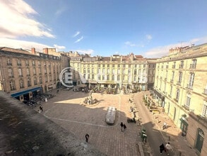 Bordeaux - Vue aérienne vue de carte
