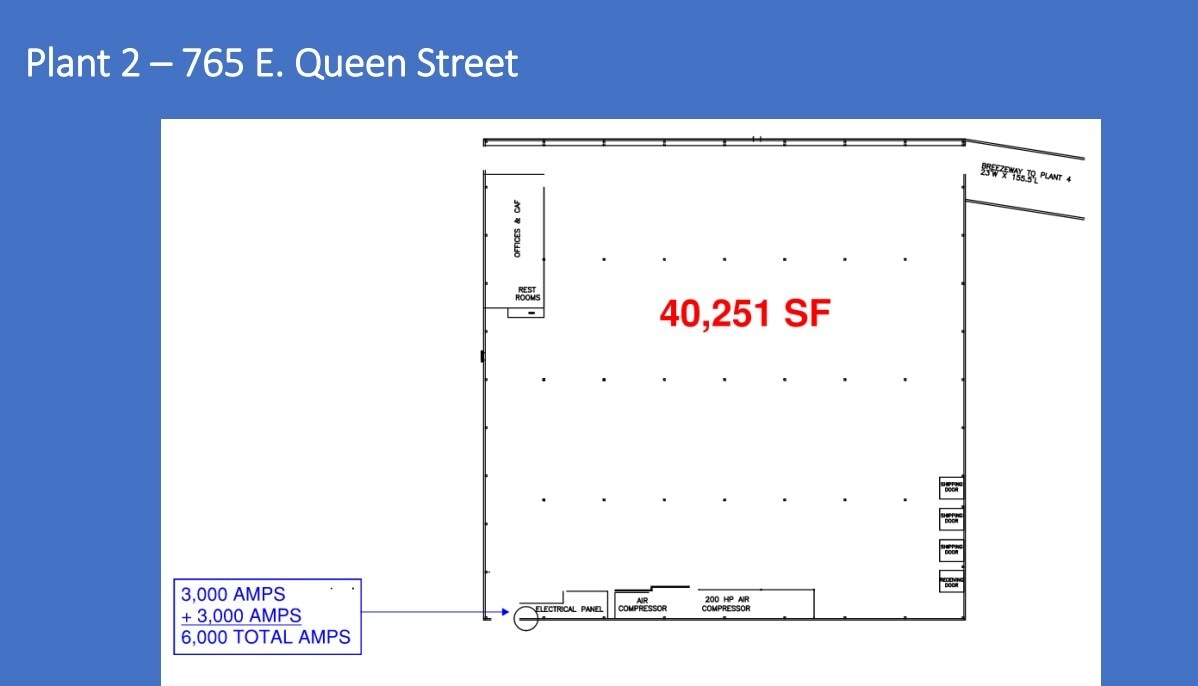 806 E Queen St, Strasburg, VA à louer Plan d’étage– Image 1 sur 4