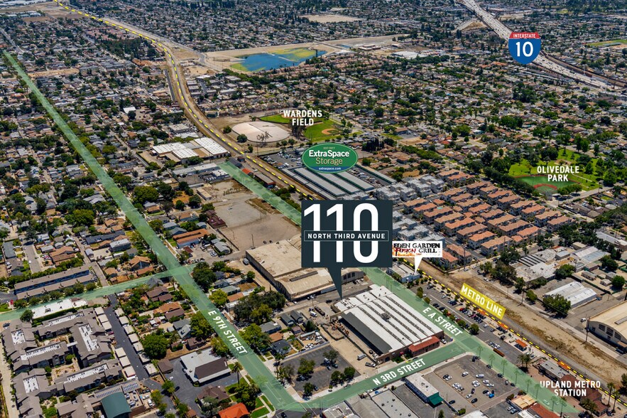 110 N Third Ave, Upland, CA à vendre - Aérien – Image 3 sur 18