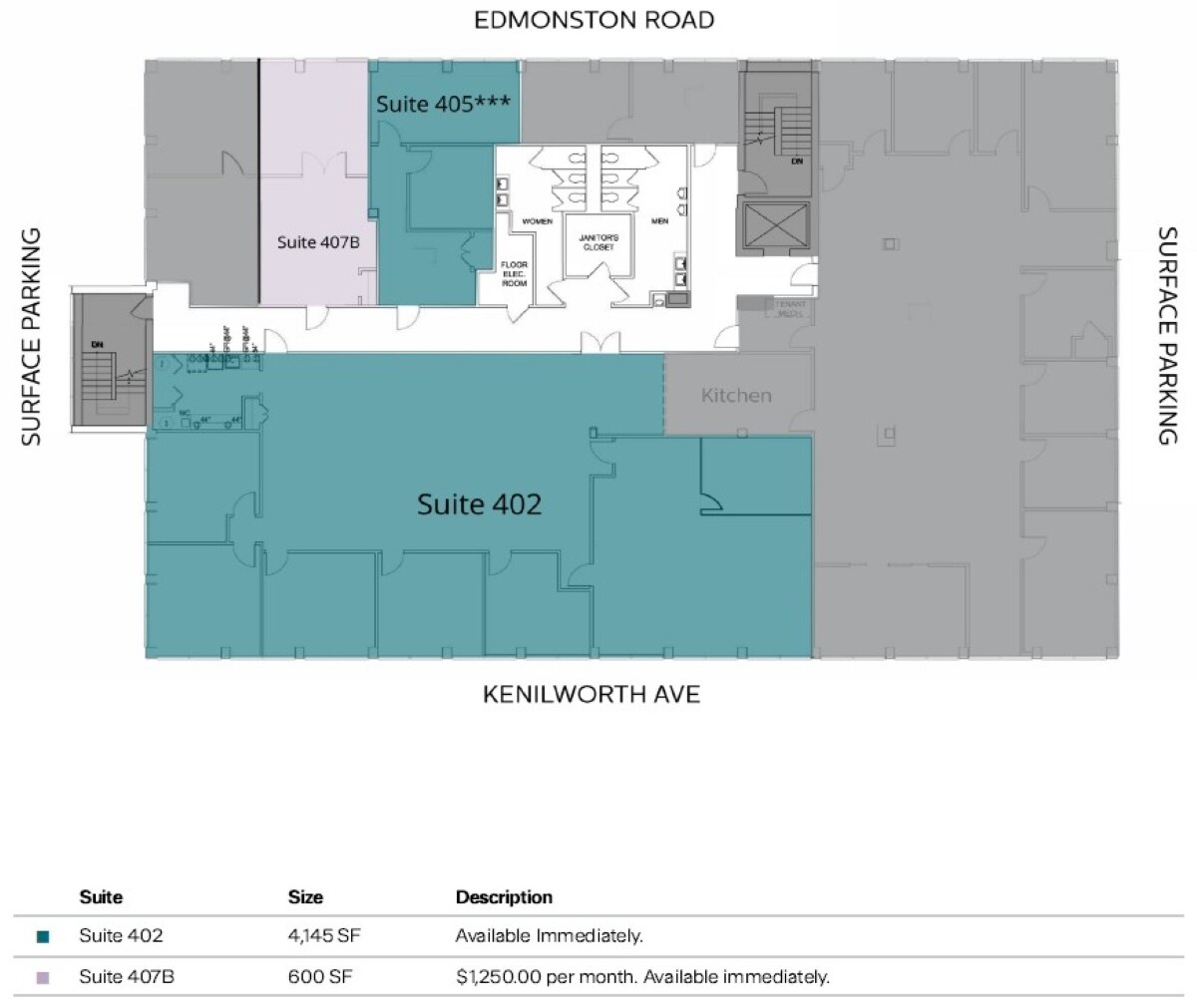 9111 Edmonston Rd, Greenbelt, MD à louer Plan d’étage– Image 1 sur 1