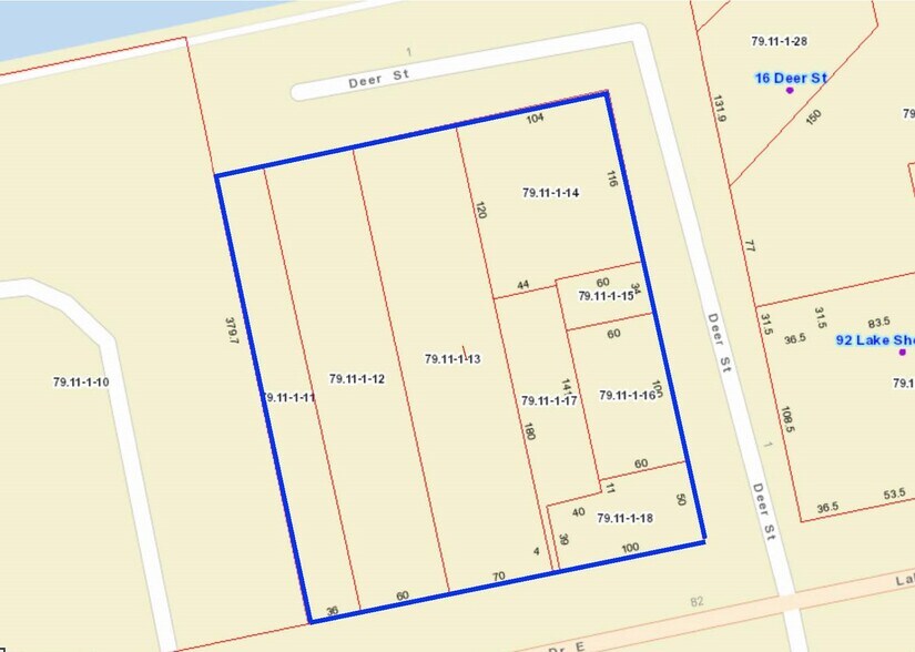 66-80 Lake Shore E Dr, Dunkirk, NY à vendre - Photo principale – Image 1 sur 2