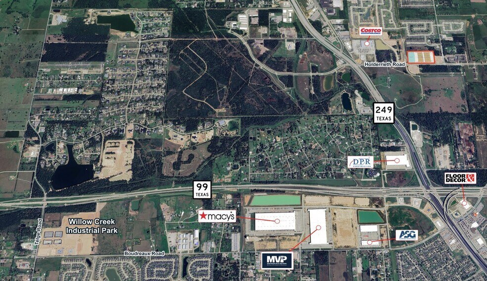 Holderrieth Rd, Tomball, TX à louer - Aérien – Image 3 sur 4