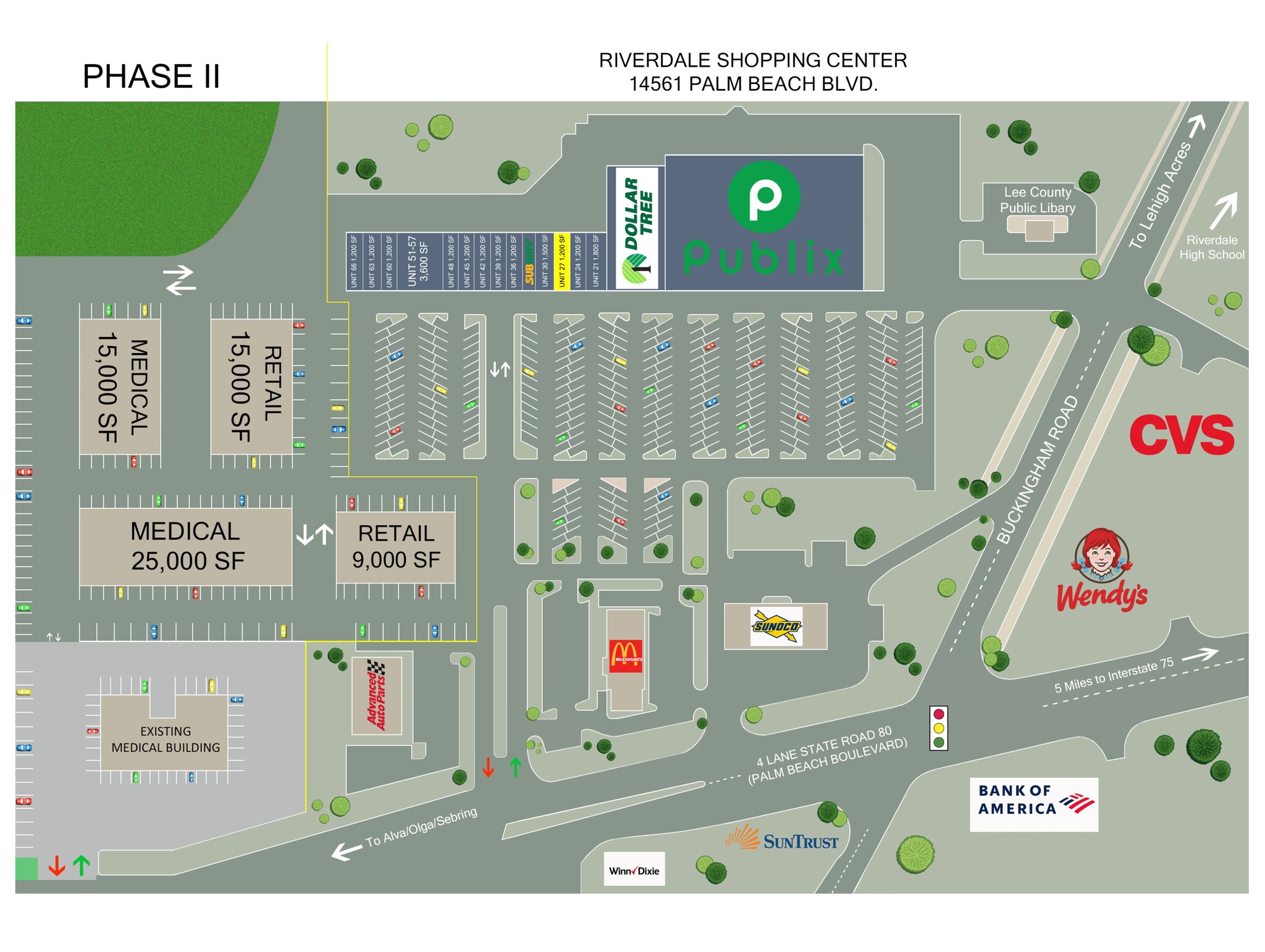 14561 Palm Beach Blvd, Fort Myers, FL à louer Plan de site– Image 1 sur 1