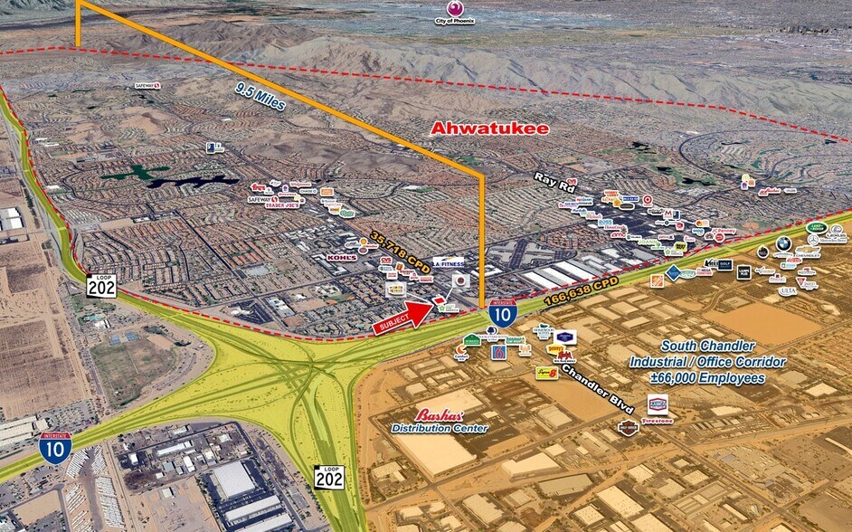 5029 E Chandler Blvd, Phoenix, AZ à louer - Aérien – Image 2 sur 5