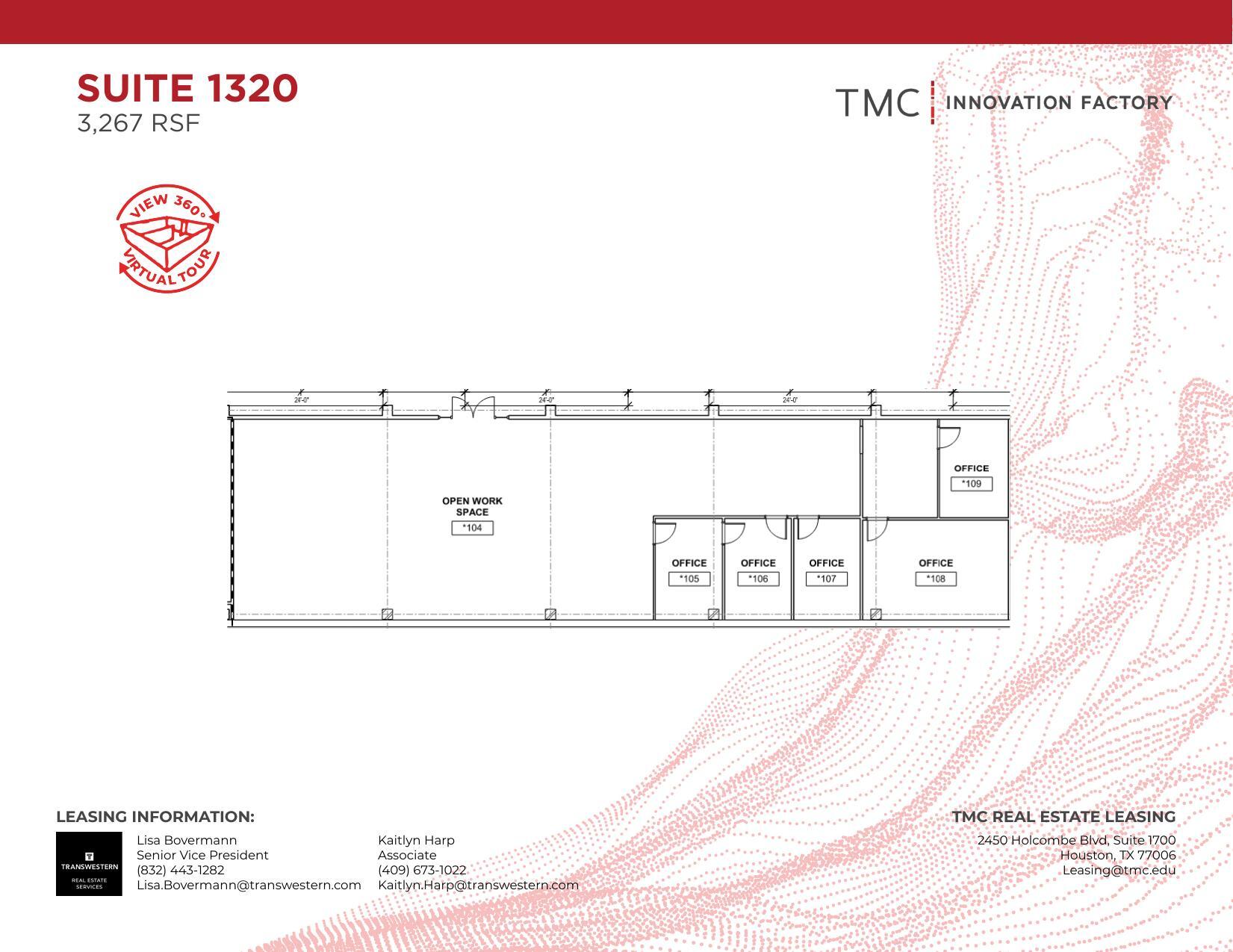 2450 Holcombe Rd, Houston, TX à louer Plan d’étage– Image 1 sur 1