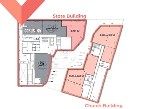 2875 Detroit Ave, Cleveland, OH à louer Plan d’étage– Image 1 sur 1