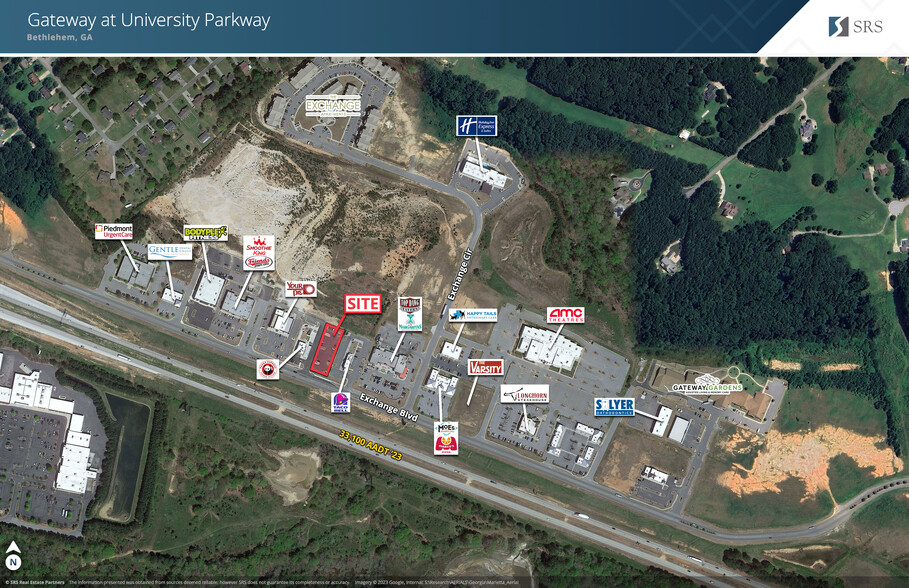 382 Exchange Blvd, Bethlehem, GA à louer - Aérien – Image 3 sur 3