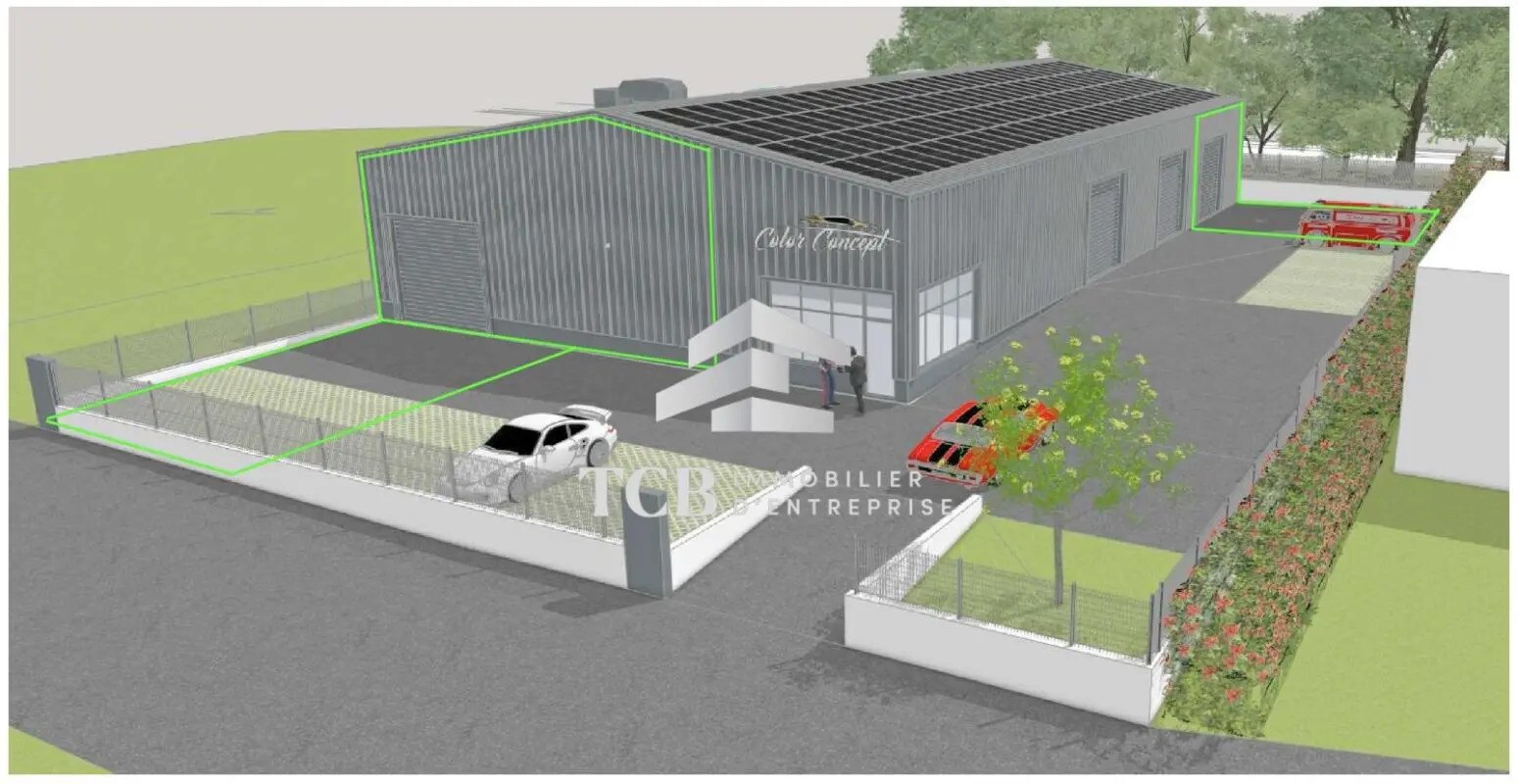 Local d’activités dans Casson à louer Photo de l’immeuble– Image 1 sur 4