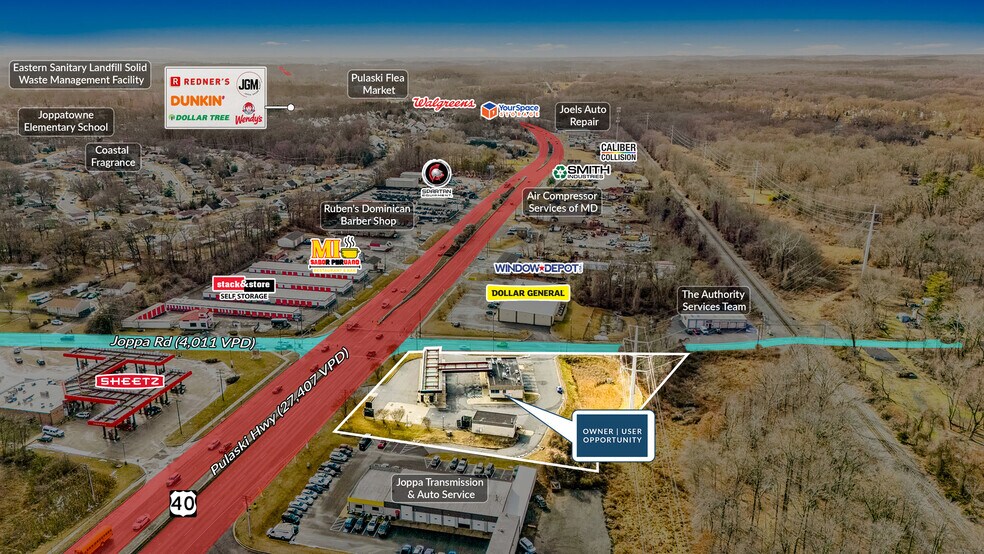 602 Pulaski Hwy, Joppa, MD à louer - Photo de l’immeuble – Image 2 sur 5