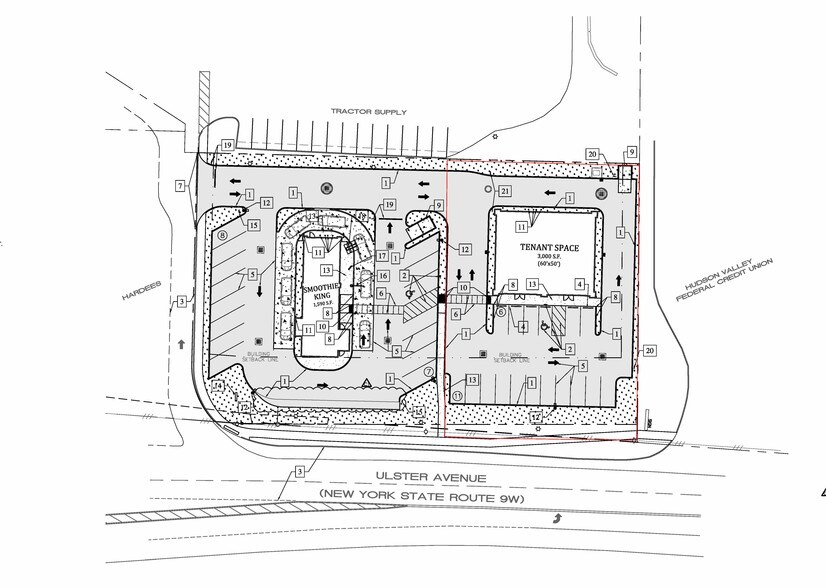 1621 Ulster Ave, Lake Katrine, NY à louer - Plan de site – Image 2 sur 2