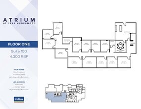 1333 W McDermott Dr, Allen, TX à louer Plan d’étage– Image 1 sur 1