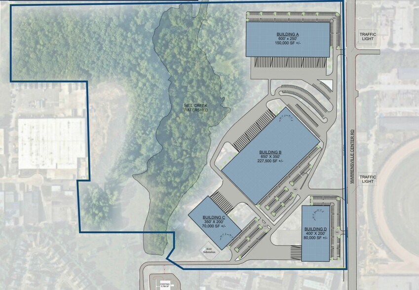4440 Warrensville Center Rd, Cleveland, OH à louer - Plan de site – Image 2 sur 2