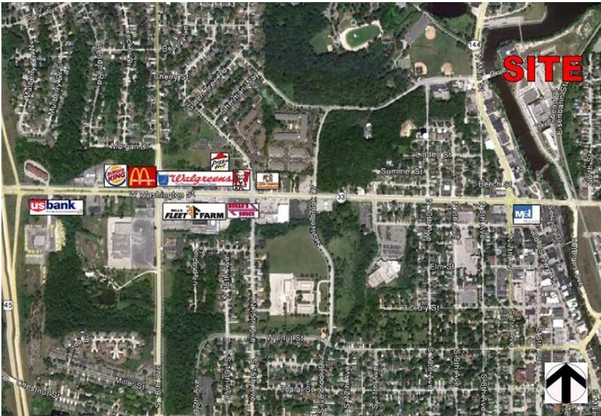 611 Veterans Ave, West Bend, WI à louer - Aérien – Image 3 sur 13