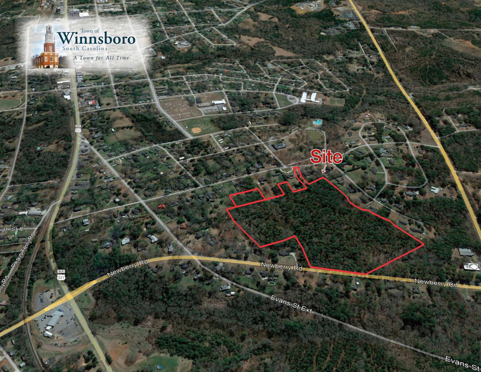 Newberry Rd, Winnsboro, SC à vendre Photo principale– Image 1 sur 2