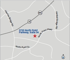 5755 North Point Pky, Alpharetta, GA - Vue aérienne vue de carte