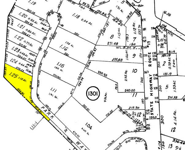 16 Park Way, Upper Saddle River, NJ à louer - Plan cadastral – Image 2 sur 20