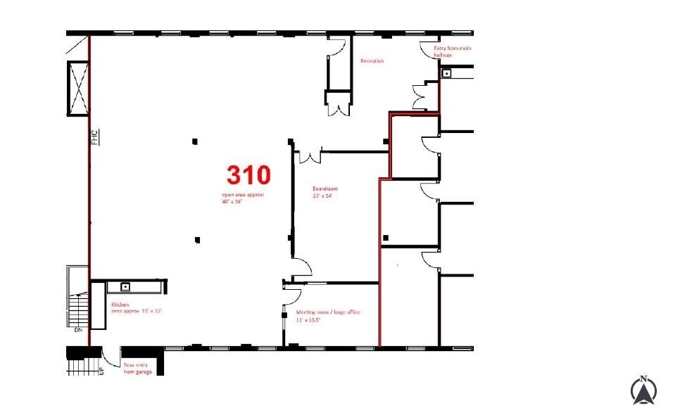 248-264 The Esplanade, Toronto, ON à louer Plan d’étage– Image 1 sur 1