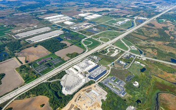I-94 & Hwy 165, Pleasant Prairie, WI - Vue aérienne  vue de carte