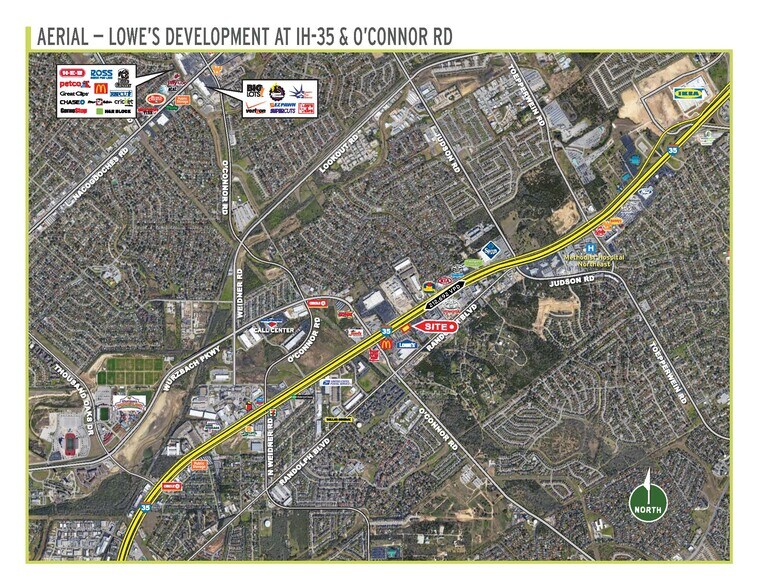 11726 N IH-35, San Antonio, TX à louer - Aérien – Image 2 sur 2