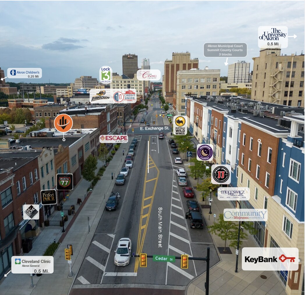 366-368 S Main St, Akron, OH à vendre Photo principale– Image 1 sur 6